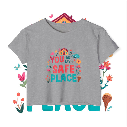 "You Are My Safe Place-Home" Cozy Couple Festival Tee