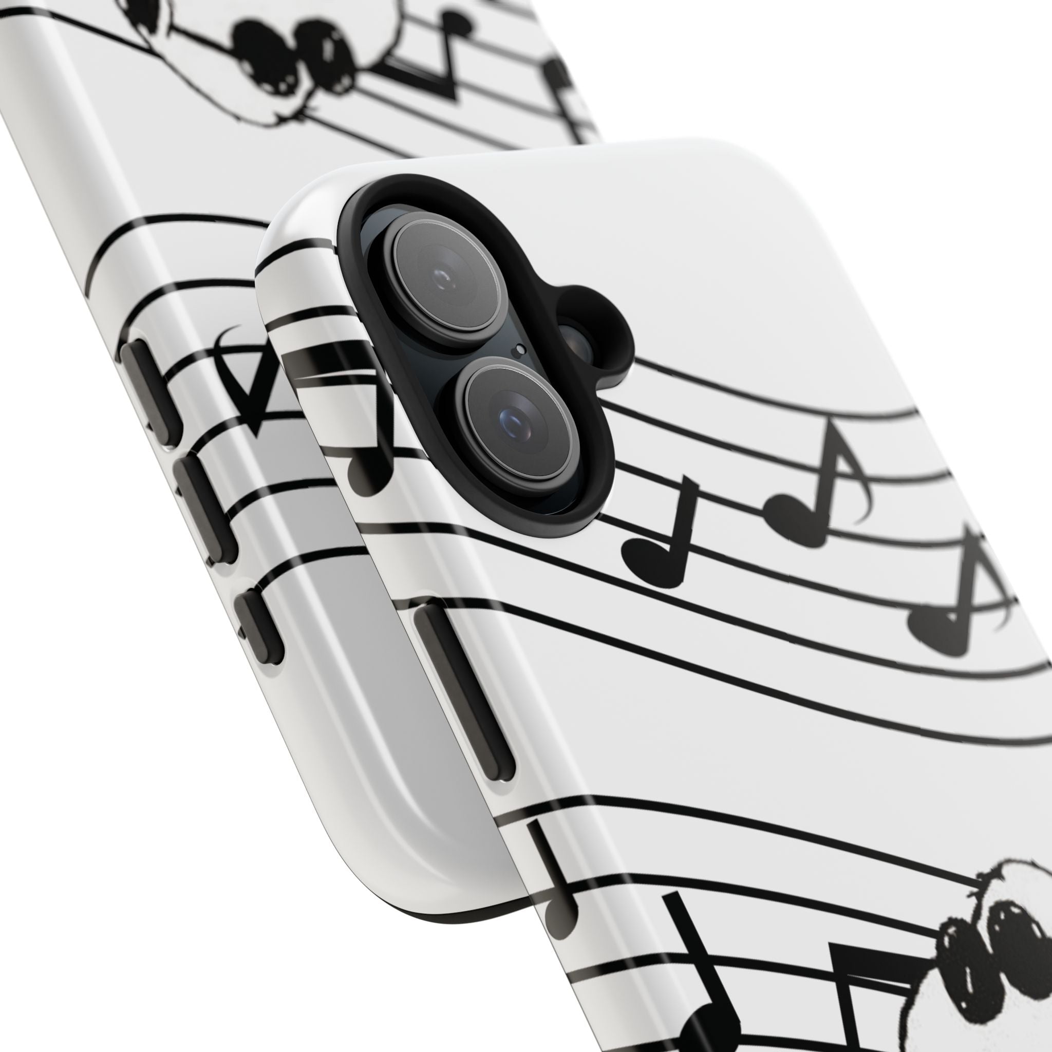 Snoopy Saxophone Tough Phone Case — Musical Notes Protective Cover