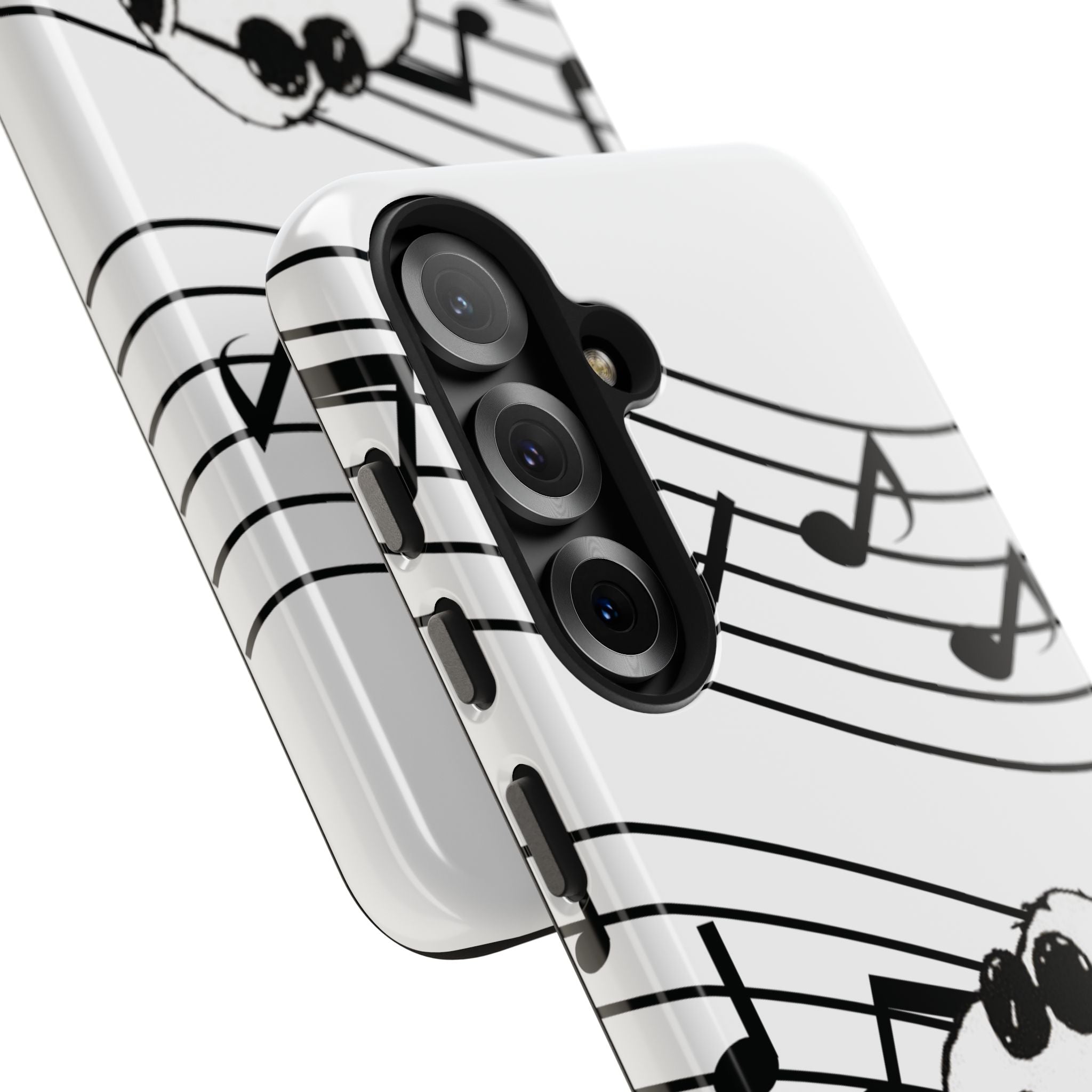 Snoopy Saxophone Tough Phone Case — Musical Notes Protective Cover