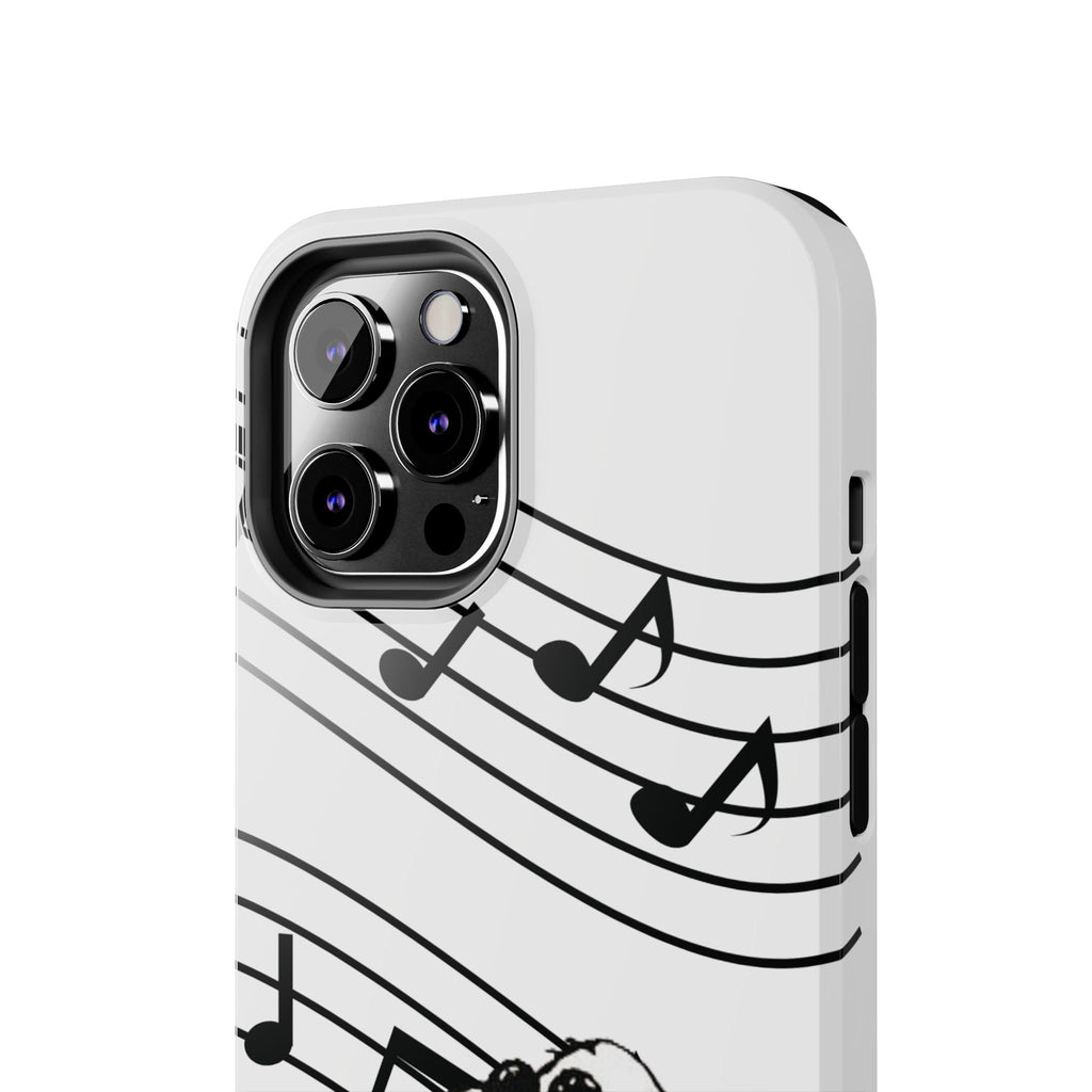 Snoopy Saxophone Tough Phone Case — Musical Notes Protective Cover