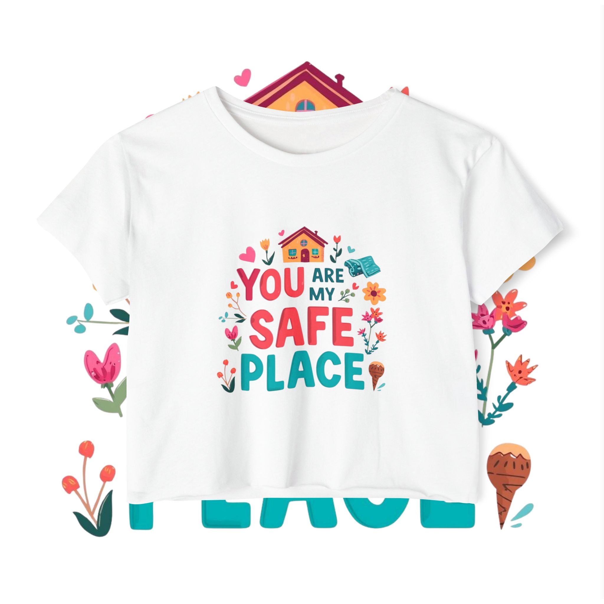 "You Are My Safe Place-Home" Cozy Couple Festival Tee