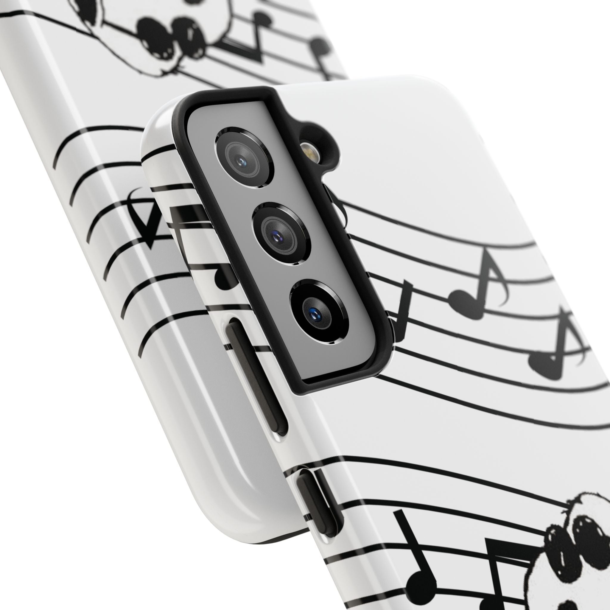 Snoopy Saxophone Tough Phone Case — Musical Notes Protective Cover