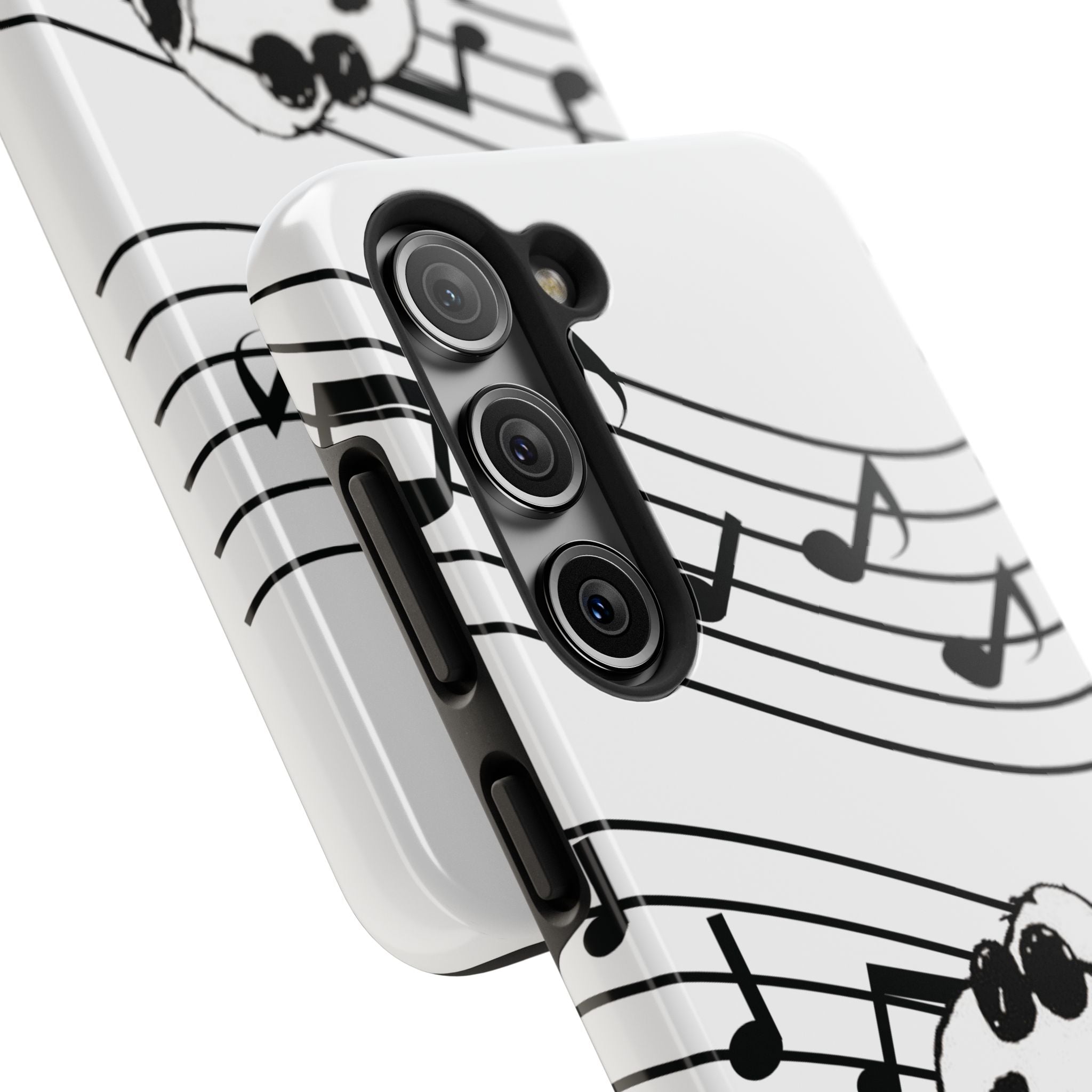 Snoopy Saxophone Tough Phone Case — Musical Notes Protective Cover