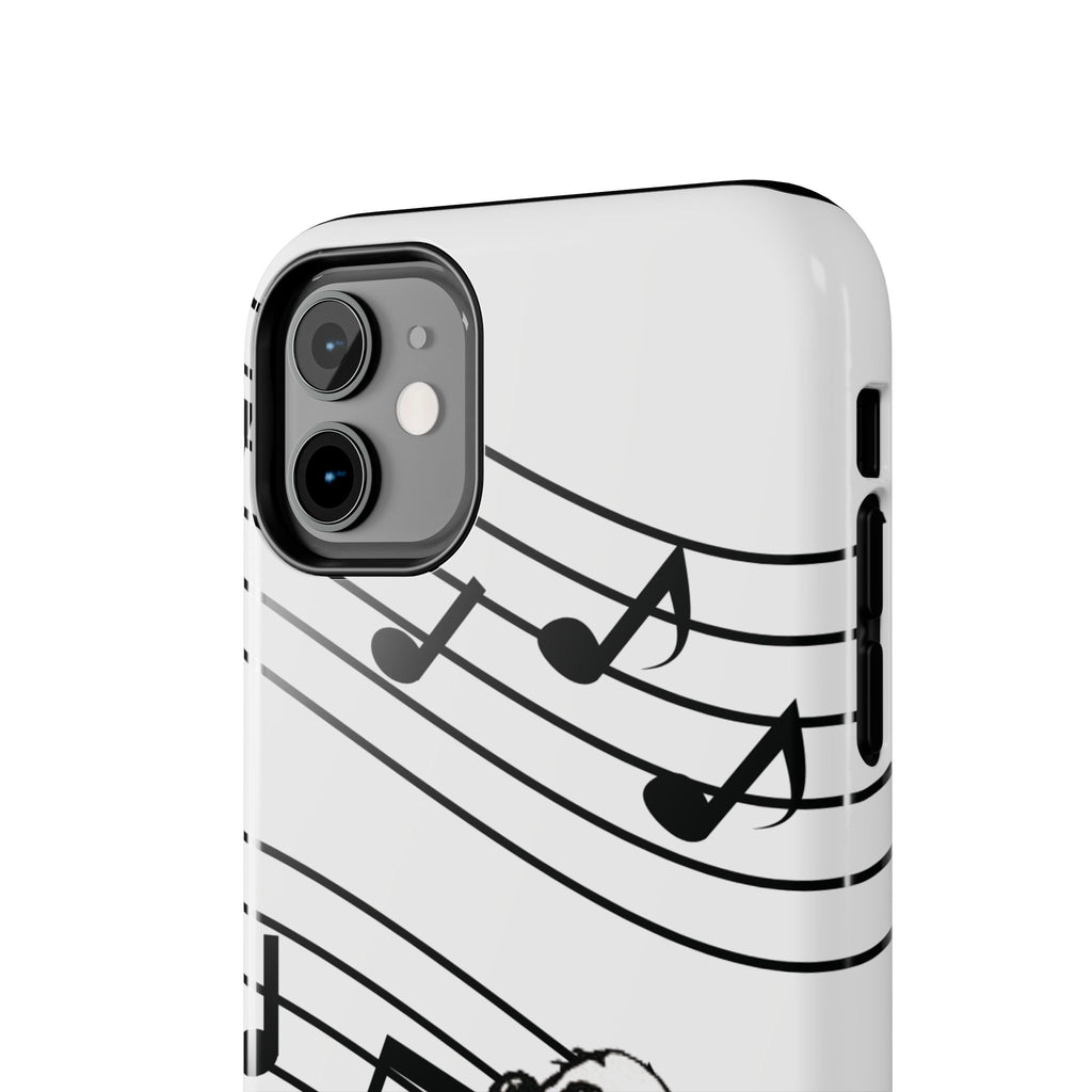 Snoopy Saxophone Tough Phone Case — Musical Notes Protective Cover