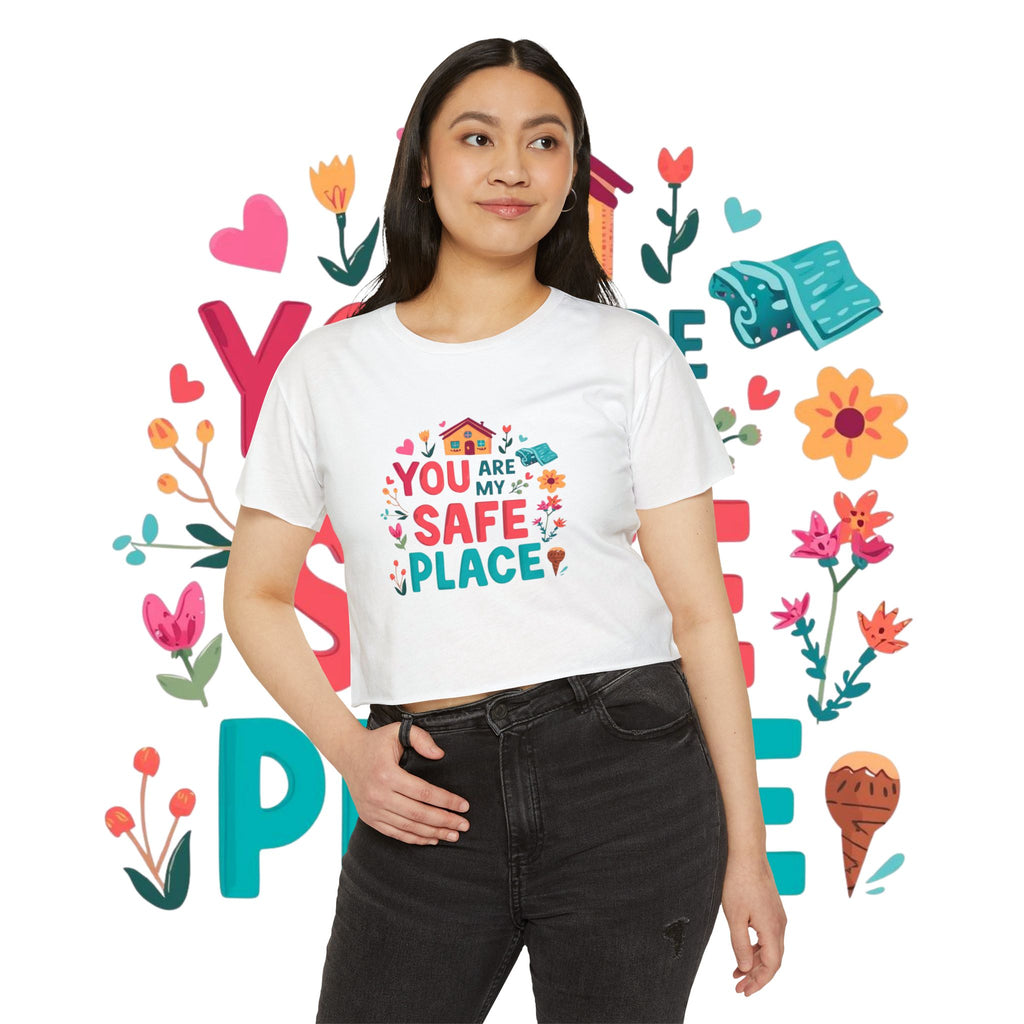 "You Are My Safe Place-Home" Cozy Couple Festival Tee