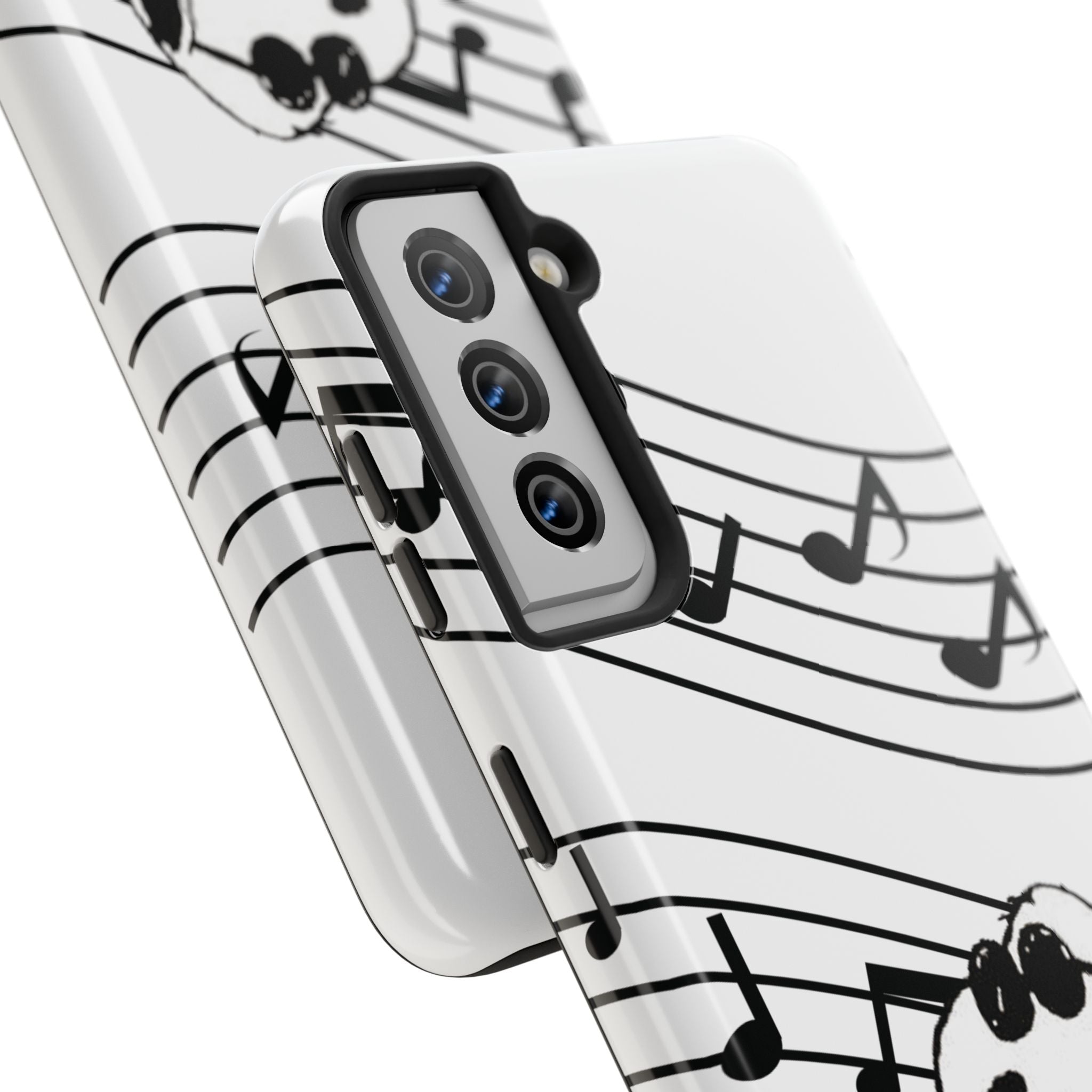 Snoopy Saxophone Tough Phone Case — Musical Notes Protective Cover