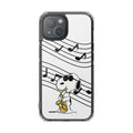 Clear Magnetic Phone Case — Musica con Snoopy